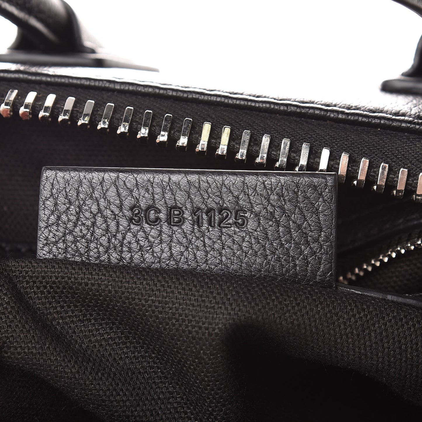 Sugar Goatskin Mini Antigona Black