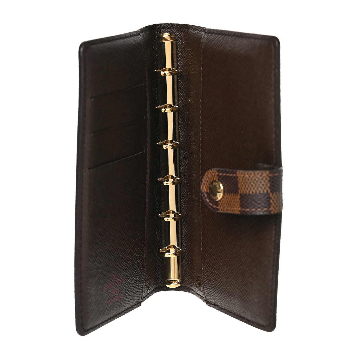 Damier Ebene Small Ring Agenda Cover