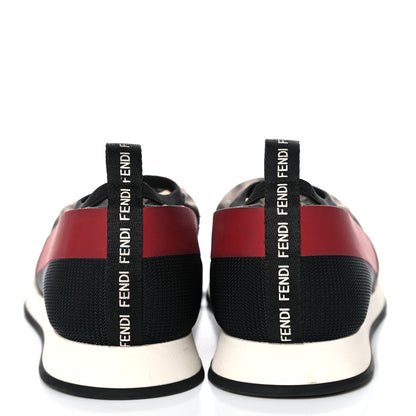 Fendi Technical Mesh FF Sneakers 38 Tobacco Red 5 of 11