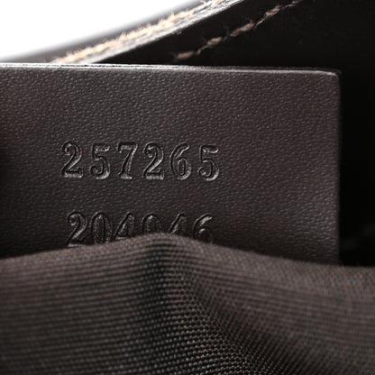 Gucci Monogram Hobo Dark Brown 7 of 10