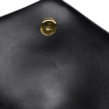 Saint Laurent Calfskin Y Quilted Monogram Medium Loulou Chain Satchel Black 10 of 15