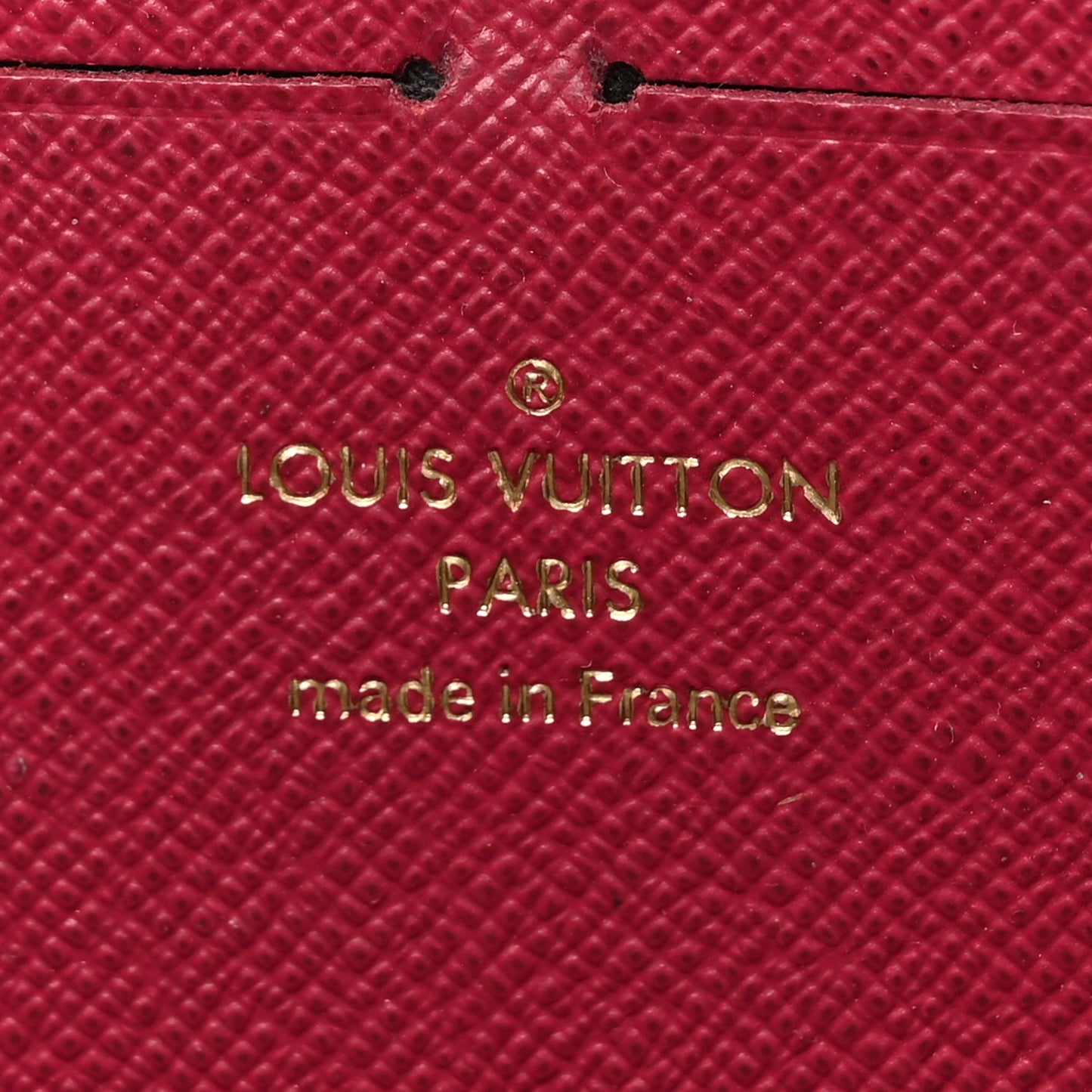 Monogram Clemence Wallet Fuchsia