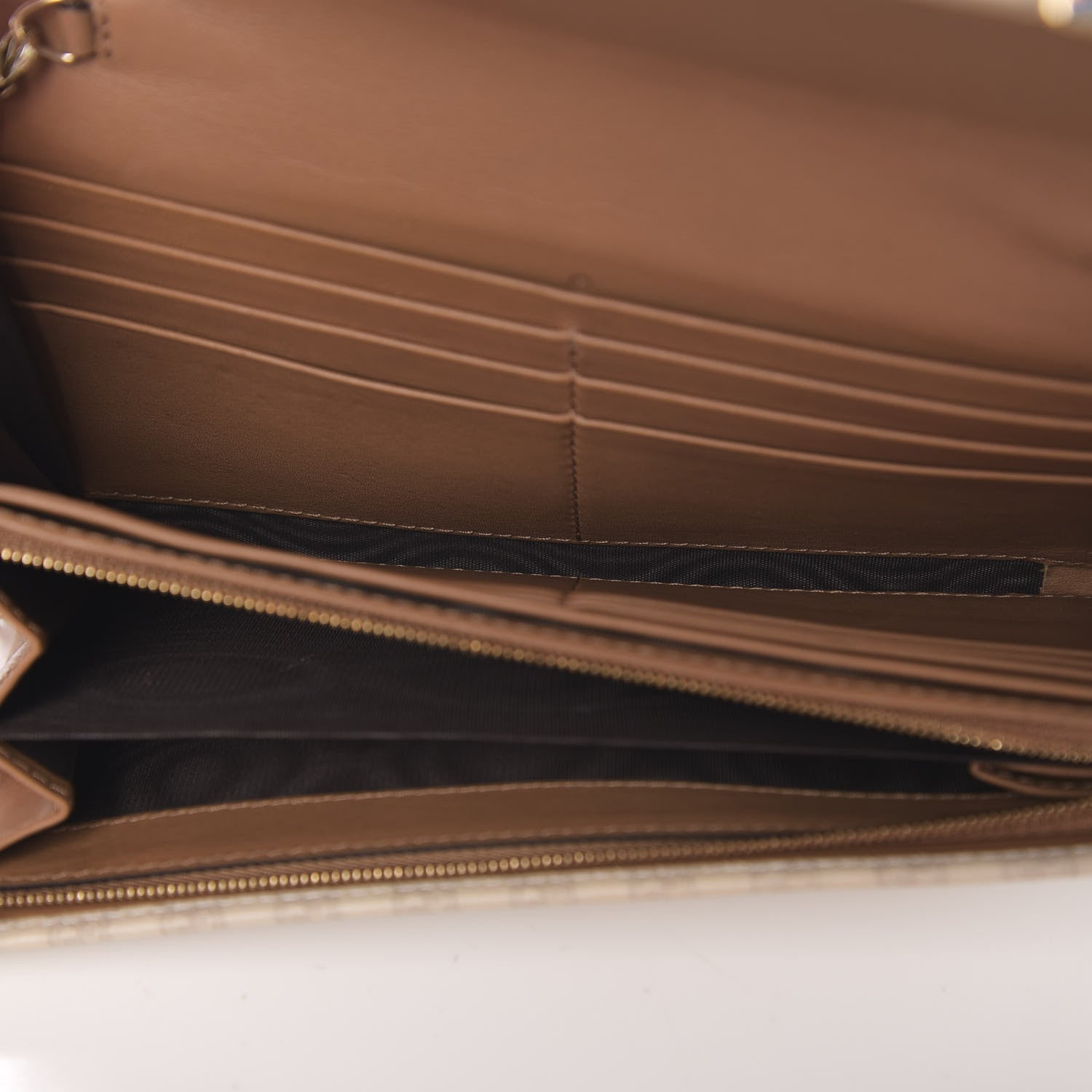 Gucci Soft Microguccissima Dice Chain Wallet Beige 4 of 9