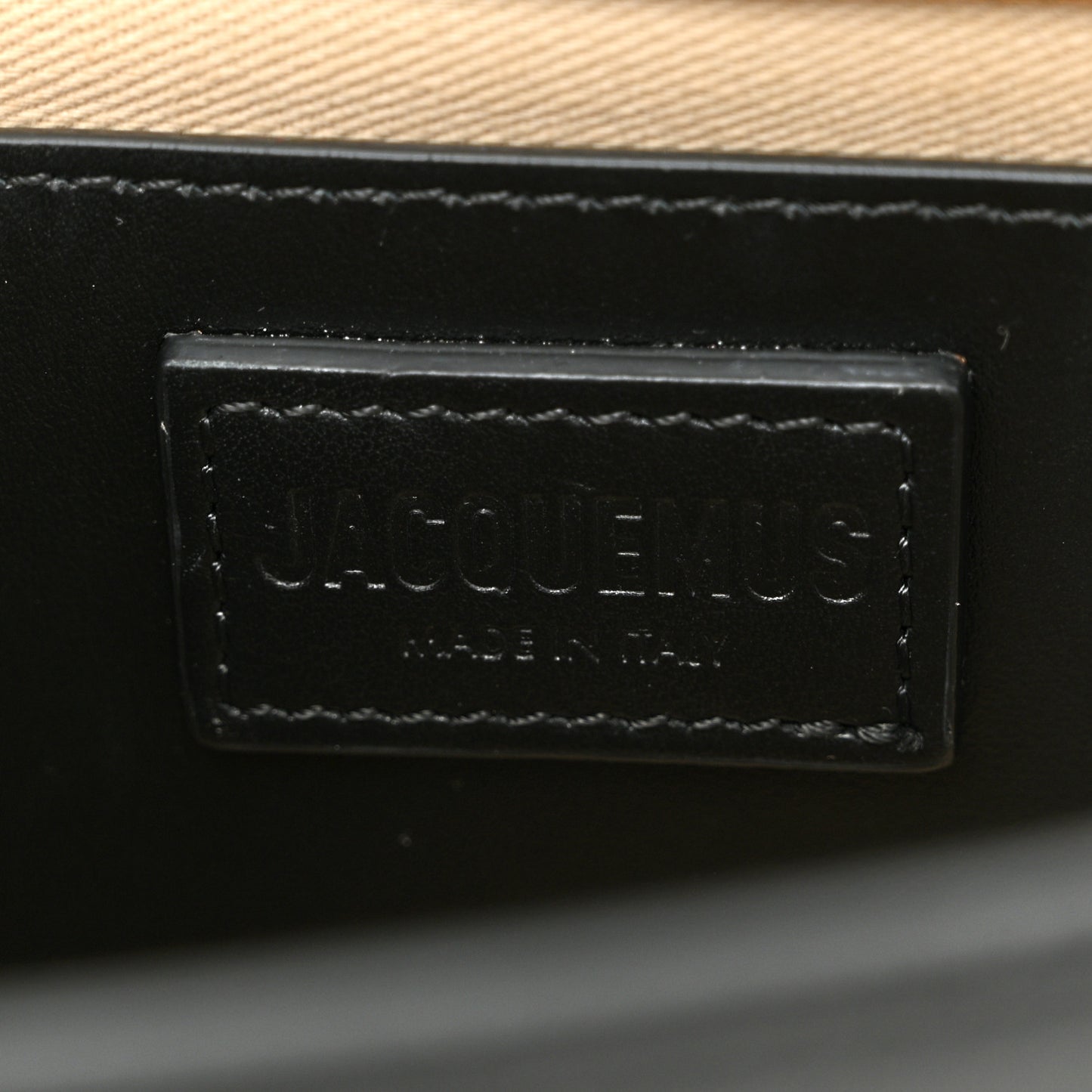 Smooth Calfskin Le Grand Bambino Black
