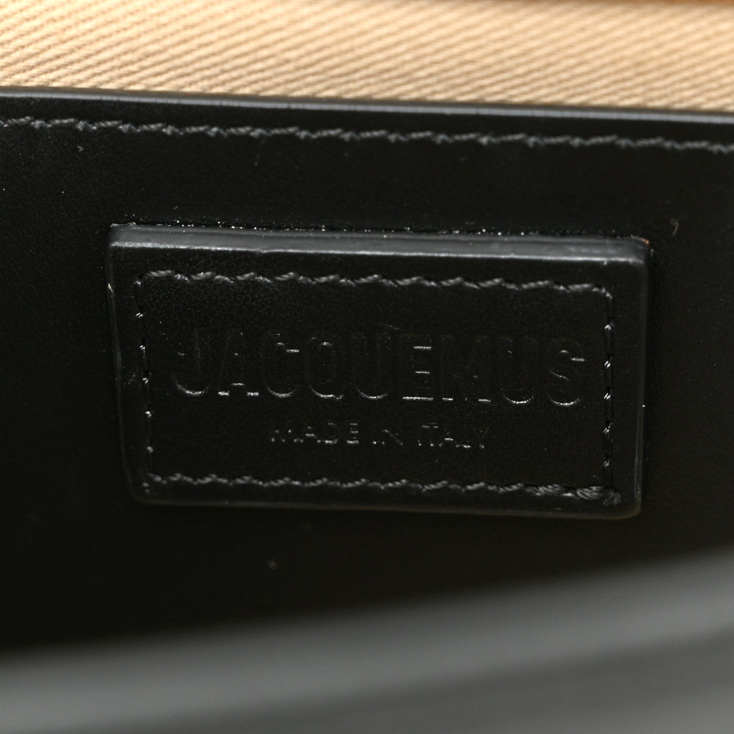 Jacquemus Smooth Calfskin Le Grand Bambino Black 6 of 12