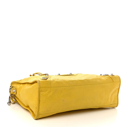 Balenciaga Agneau Giant 12 Silver Hardware City Curry 3 of 13