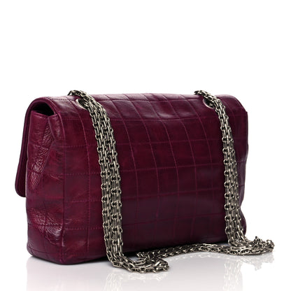 Chanel Lambskin Chocolate Bar Mademoiselle Flap Purple 3 of 16
