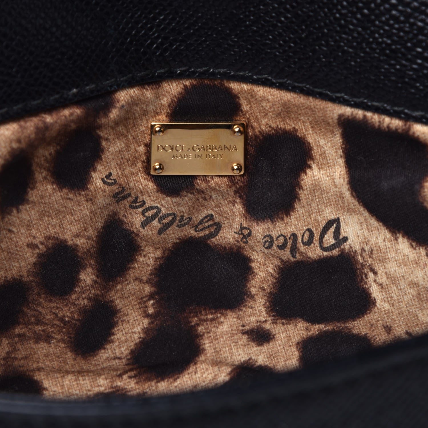Dolce & Gabbana Dauphine Mini Von Bag Black 6 of 8