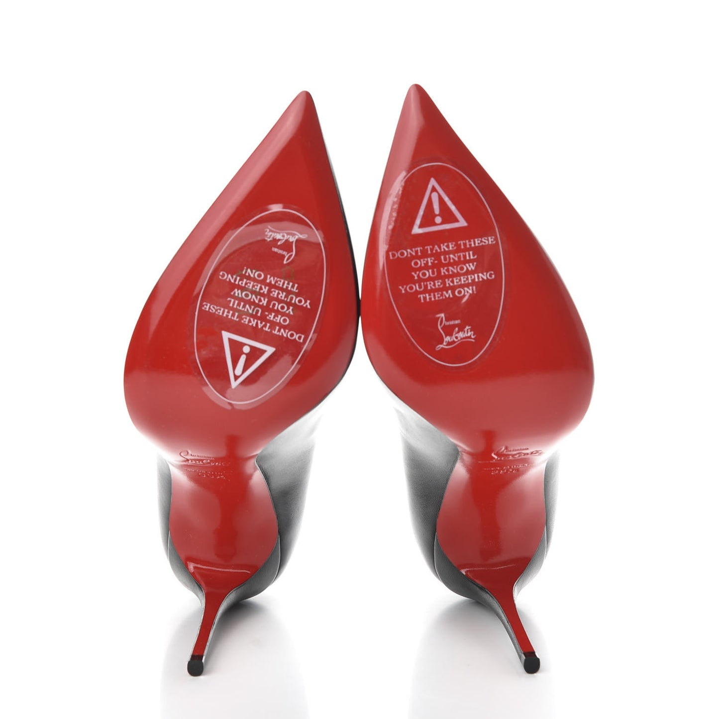 Shiny Nappa Pigalle Follies 100 Pumps 39.5 Black