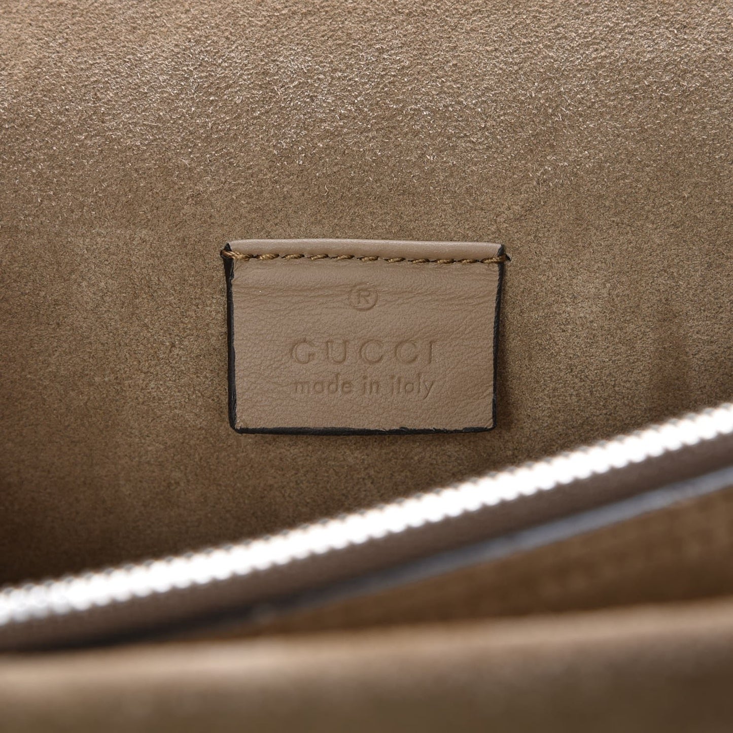 GG Supreme Monogram Medium Dionysus Shoulder Bag Taupe