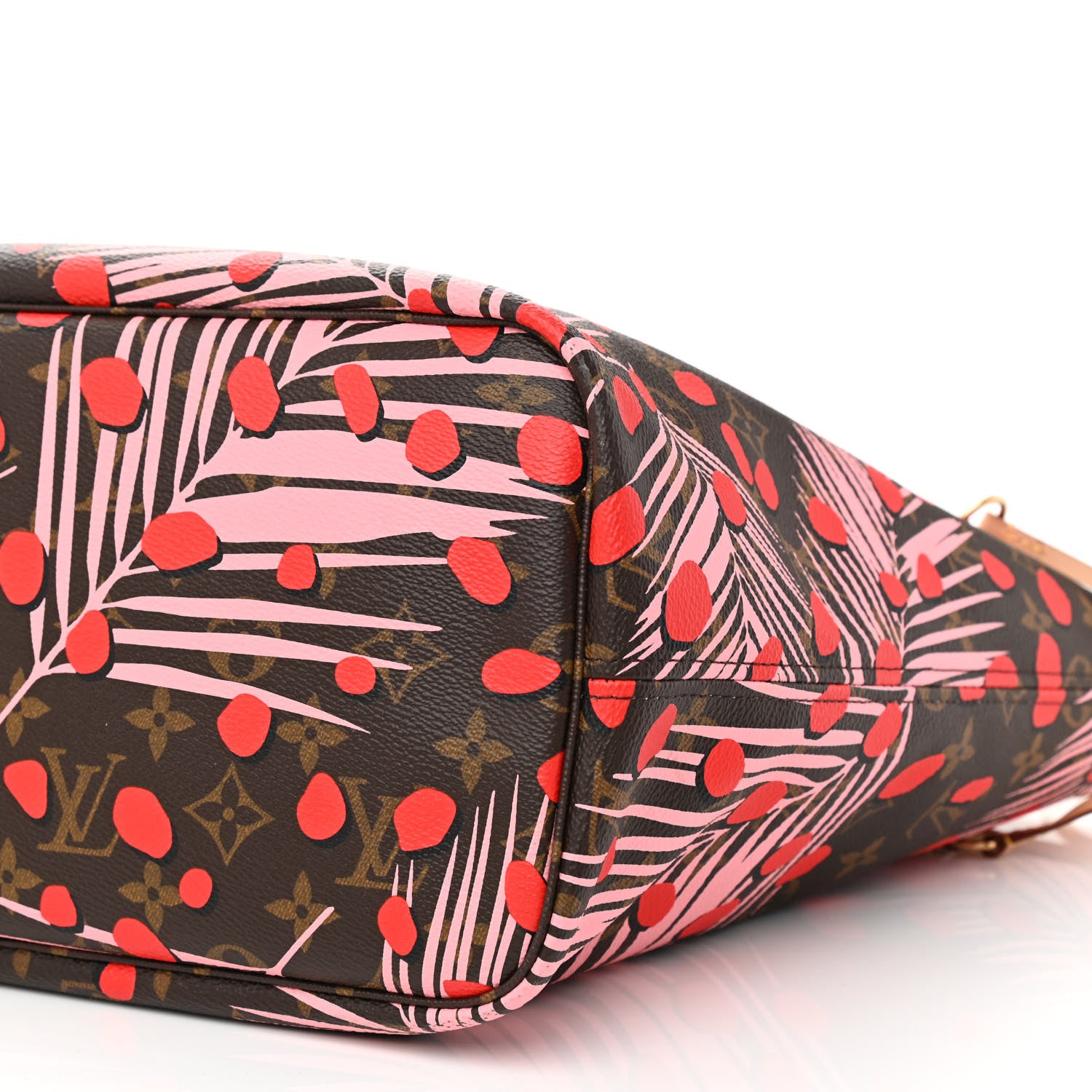 Louis Vuitton Monogram Jungle Dots Neo Neverfull MM Sugar Pink Poppy 10 of 10