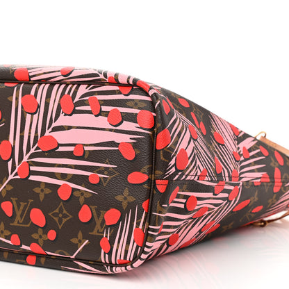 Louis Vuitton Monogram Jungle Dots Neo Neverfull MM Sugar Pink Poppy 10 of 10