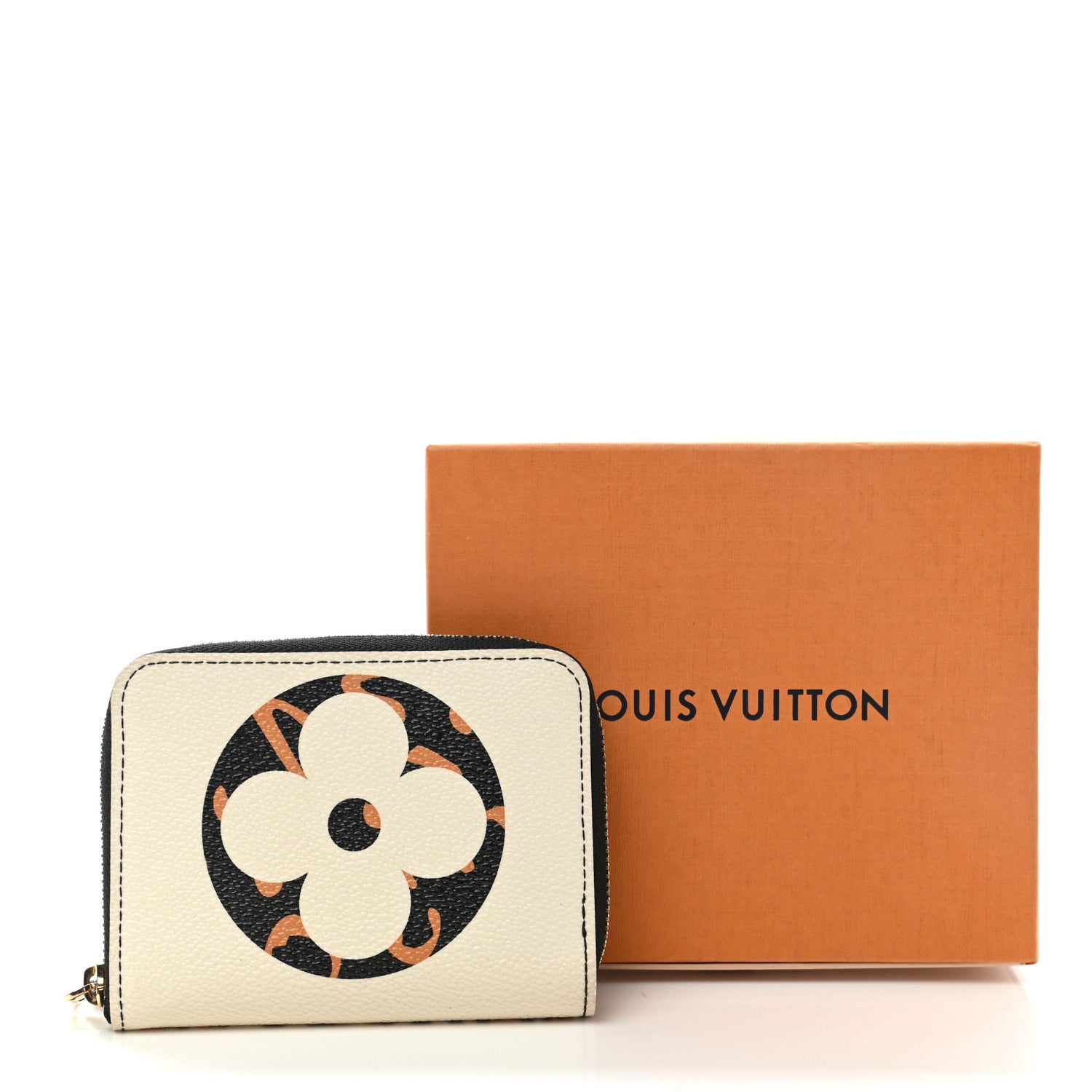 Louis Vuitton Monogram Giant Jungle Zippy Coin Purse Ivory 7 of 7