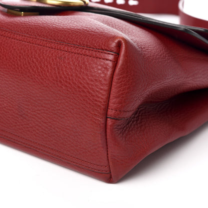Gucci Cellarius Calfskin Large GG Marmont Shoulder Bag Vulcanic Red 9 of 10
