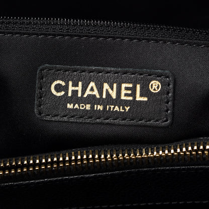 Chanel Caviar Quilted XL Grand Shopping Tote GST Black 6 of 9