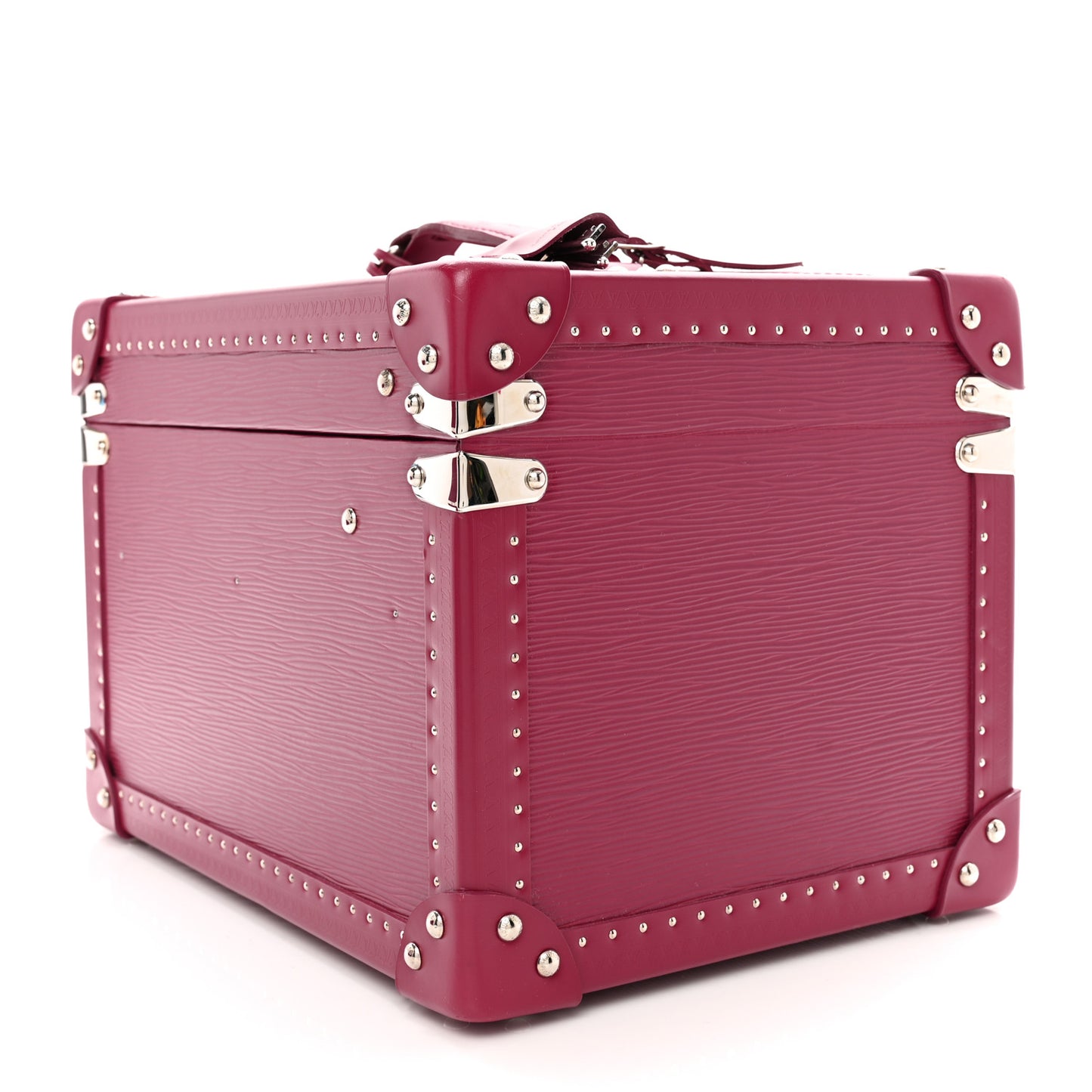 Epi Boite Flacons Beauty Train Trunk Case Fuchsia