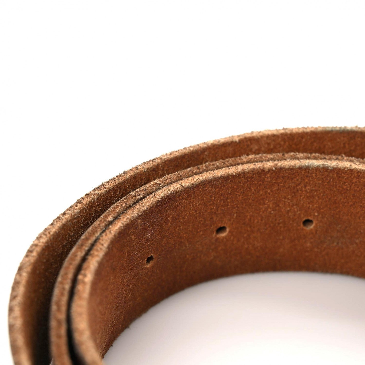 Gucci Faded Calfskin Double G 40mm Belt 95 38 Cuir 10 of 12