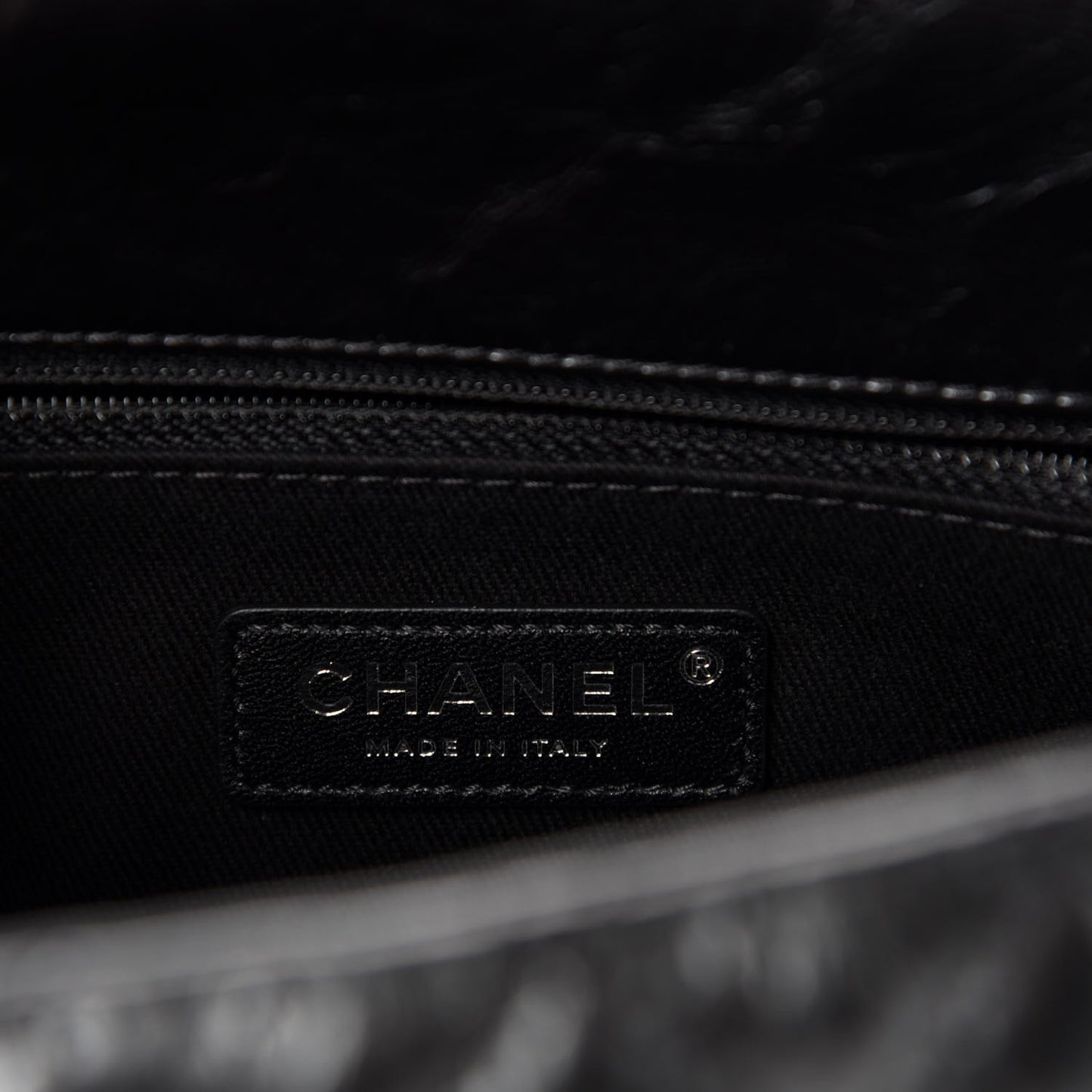 Aged Calfskin Quilted Small Coco Handle Flap So Black