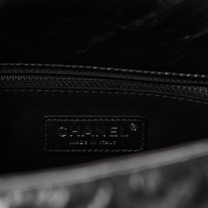Chanel Aged Calfskin Quilted Small Coco Handle Flap So Black 9 of 11