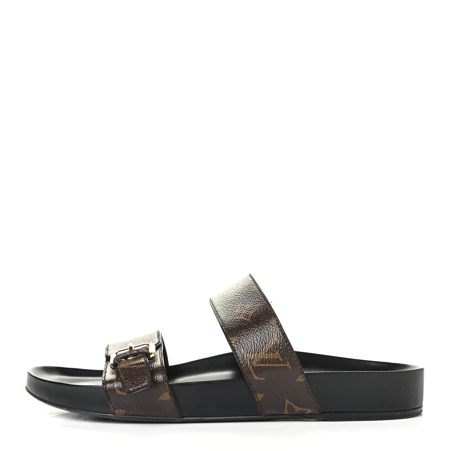 Monogram Bom Dia Mule Sandals 40 Black