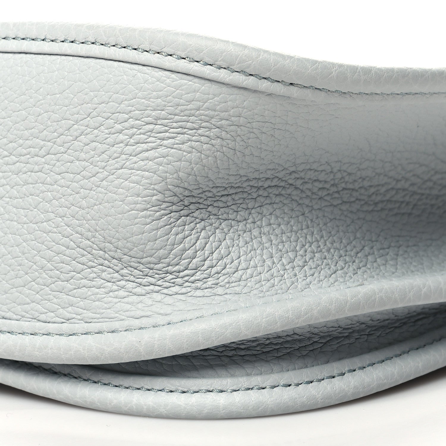 Hermes Taurillon Clemence Evelyne III PM Bleu Pale 10 of 10