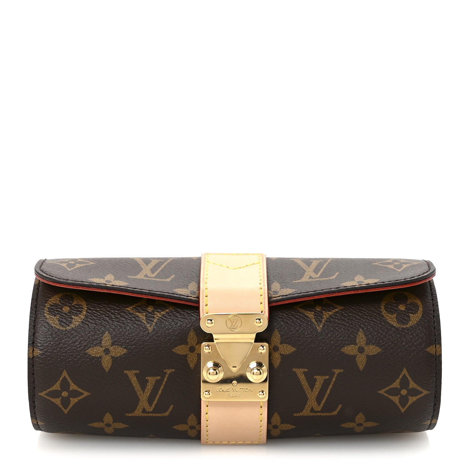 Louis Vuitton Monogram 3 Watch Travel Case 1 of 7