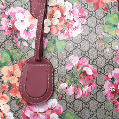 Gucci GG Supreme Monogram Blooms Medium Reversible Tote Beige Multicolor Dry Rose 11 of 11