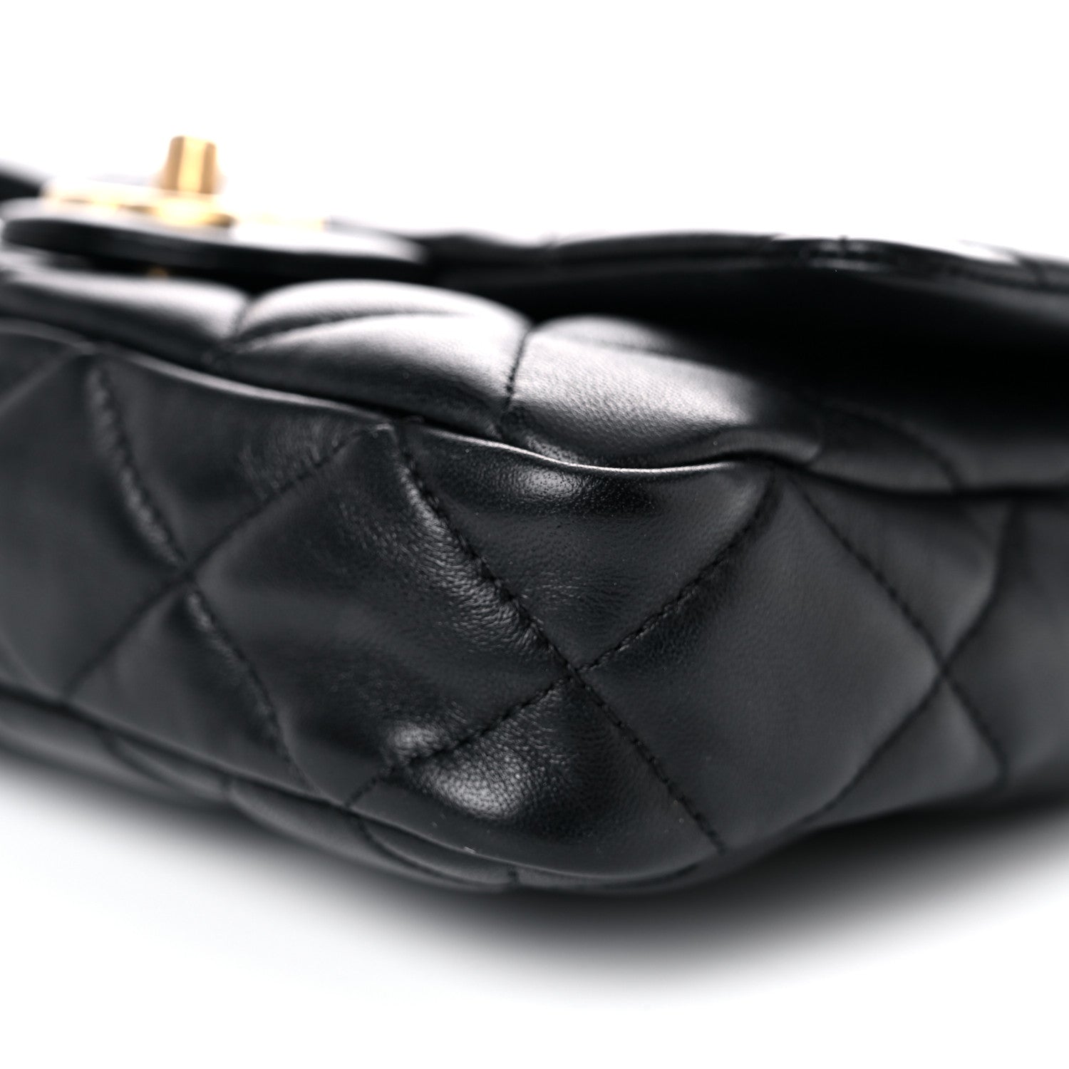 Chanel Lambskin Quilted Small Funky Town Flap Black 6 of 11