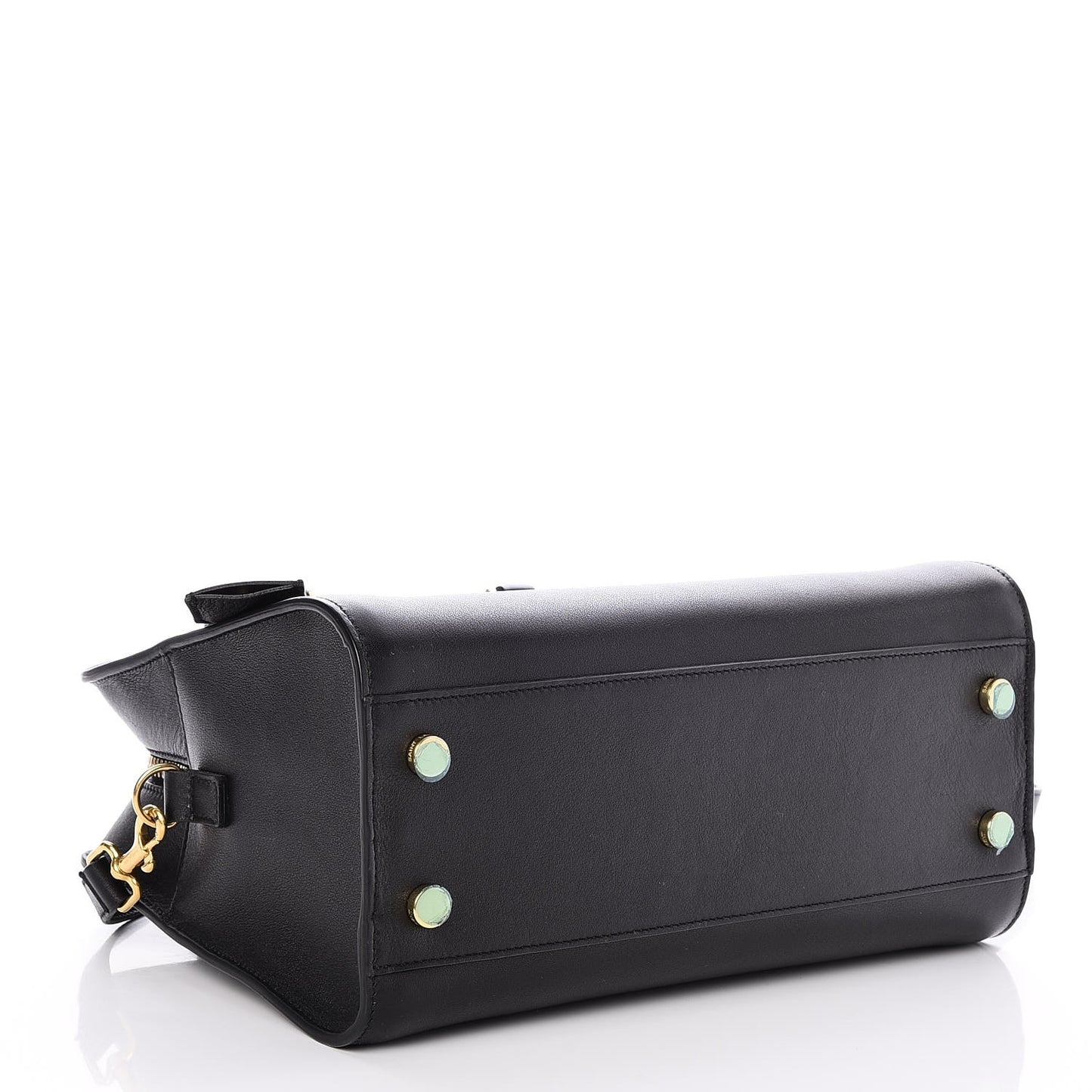 Calfskin Monogram Baby Cabas Black