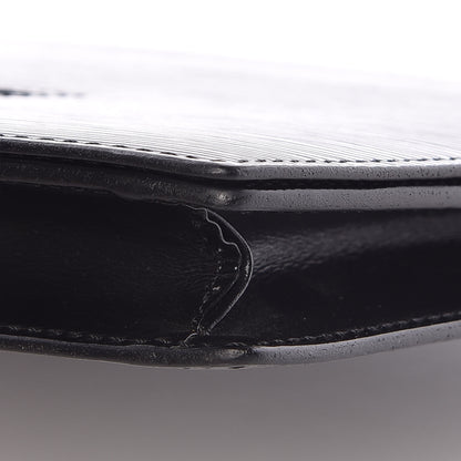 Louis Vuitton Epi Pochette Trapeze Black 12 of 14