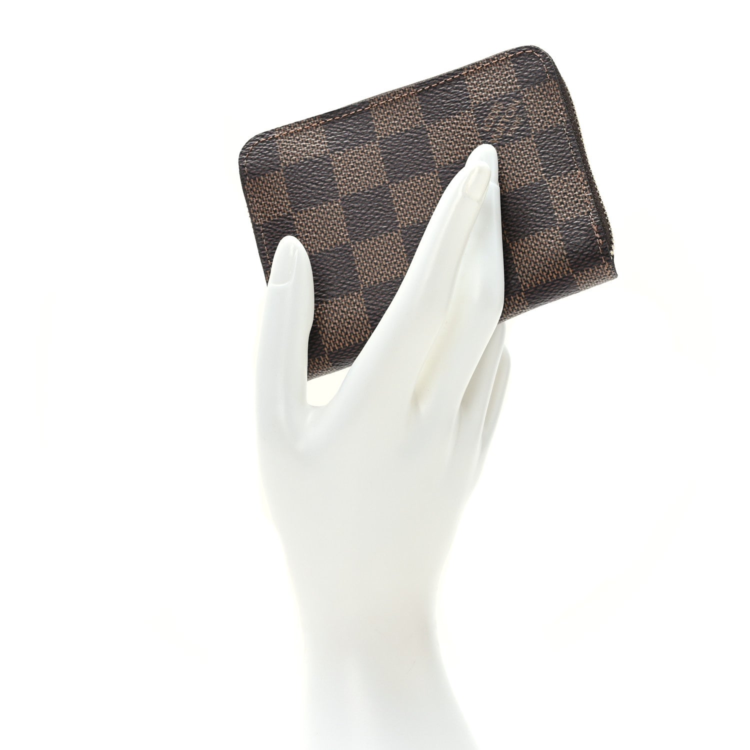 Louis Vuitton Damier Ebene Zippy Coin Purse 2 of 7