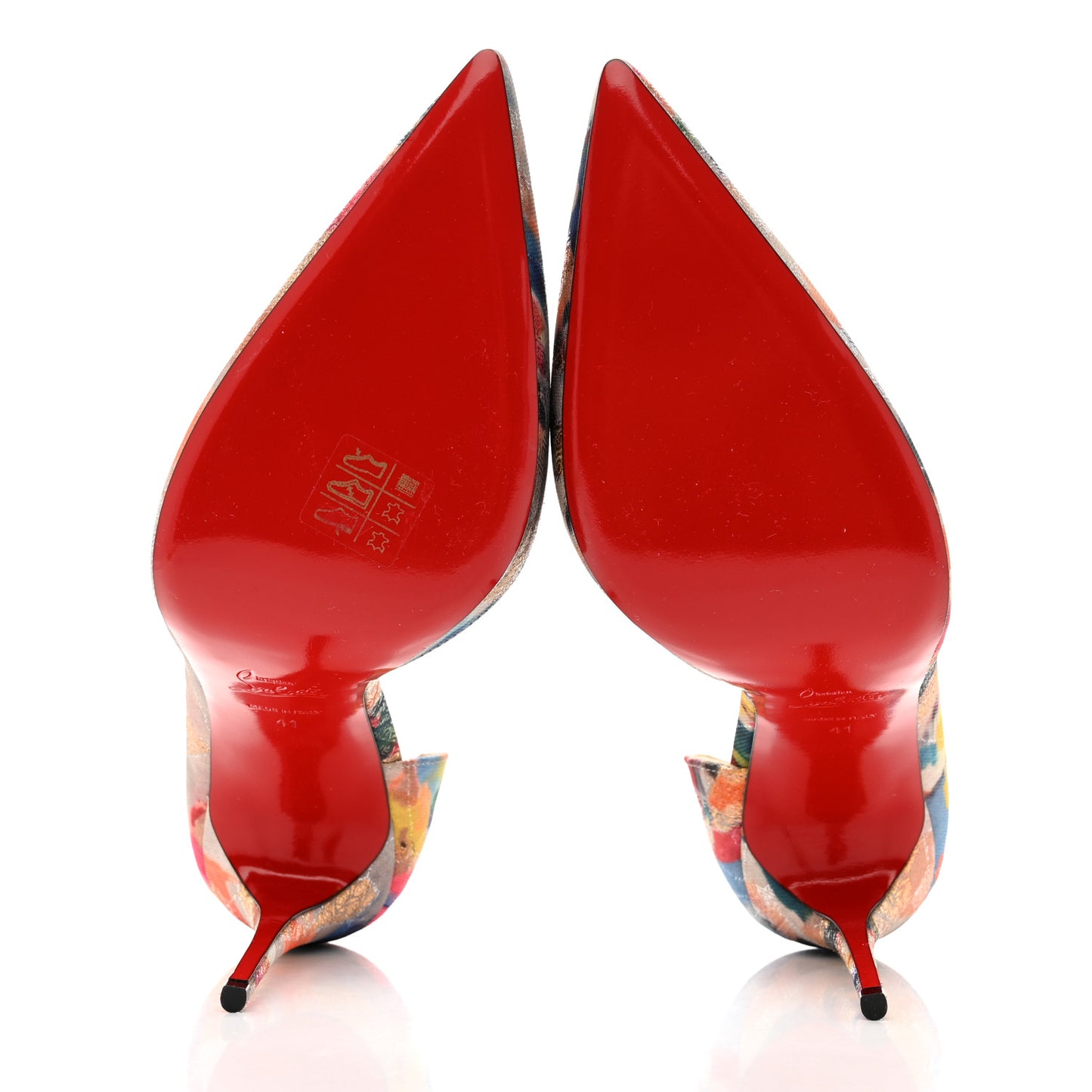 Lurex Aquarelle Iriza 100 Pumps 41 Multicolor