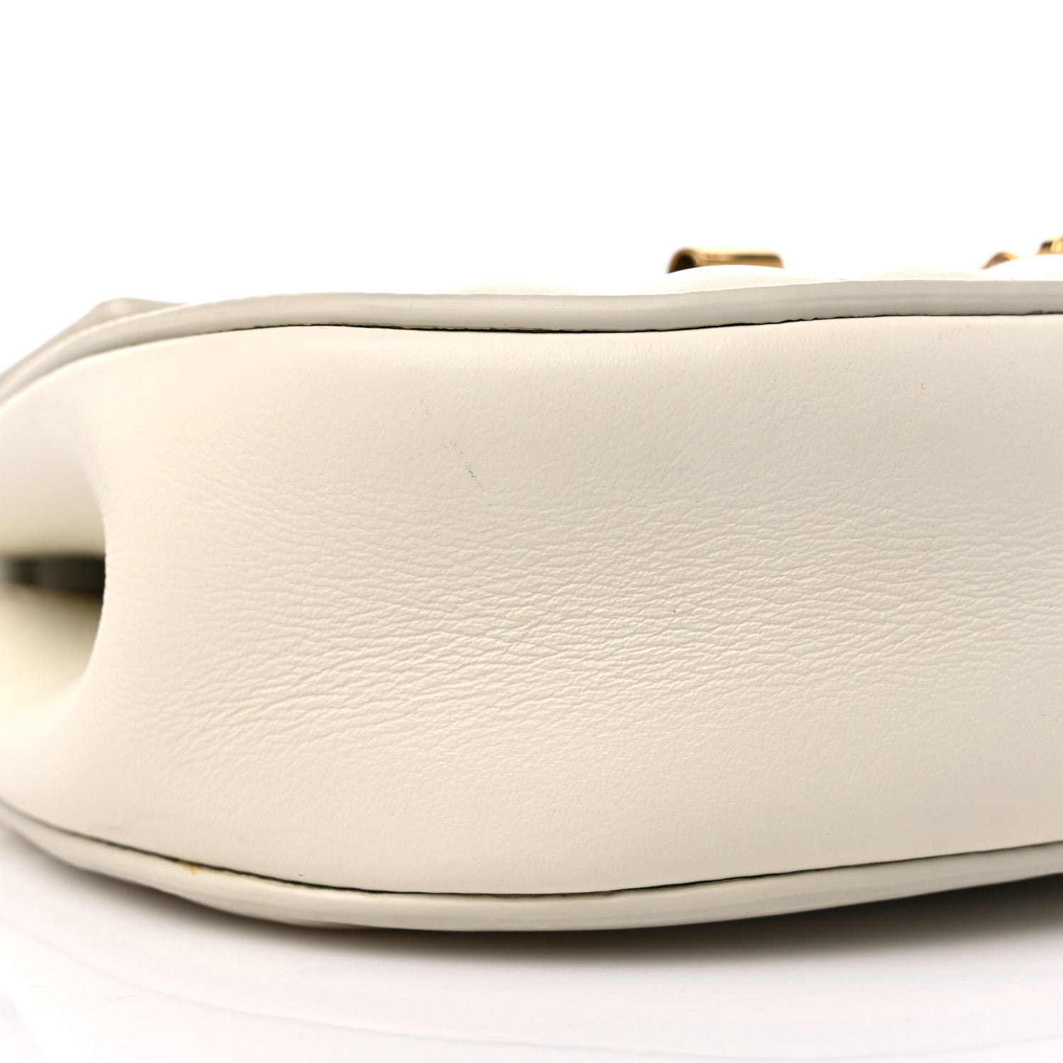 Chloe Calfskin Quilted Mini Drew Bijou Shoulder Bag Natural White 7 of 12