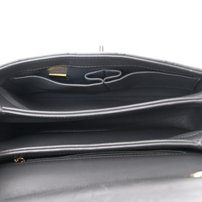Chanel Lambskin Quilted Small Trendy CC Dual Handle Flap Bag Dark Grey 5 of 11
