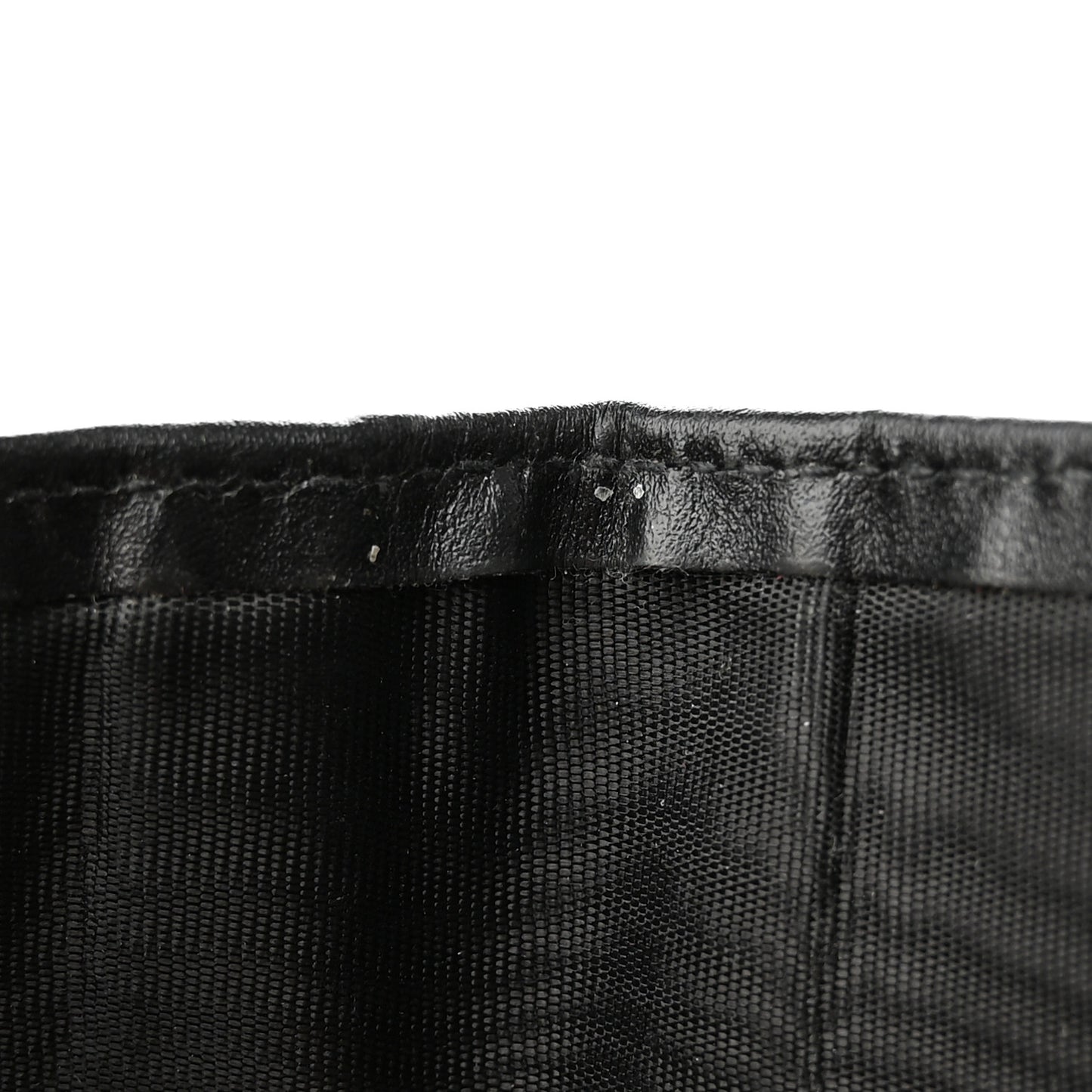 Calfskin GG Tennis Embossed Bi-Fold Wallet Black
