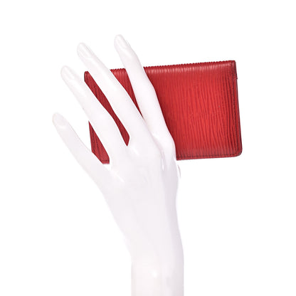 Louis Vuitton Epi Business Card Holder Red 2 of 9