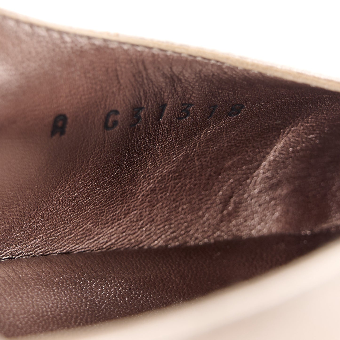 Laminated Cap Toe CC Slingback Pumps 39.5 Copper Black