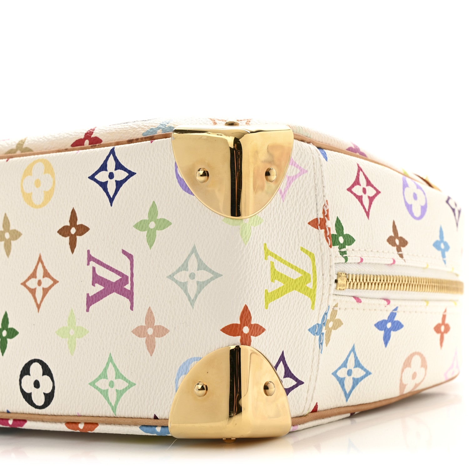 Louis Vuitton Monogram Multicolor Trouville White 9 of 12