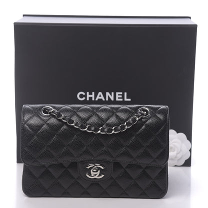 Chanel Caviar Quilted Small Double Flap Black 11 of 11