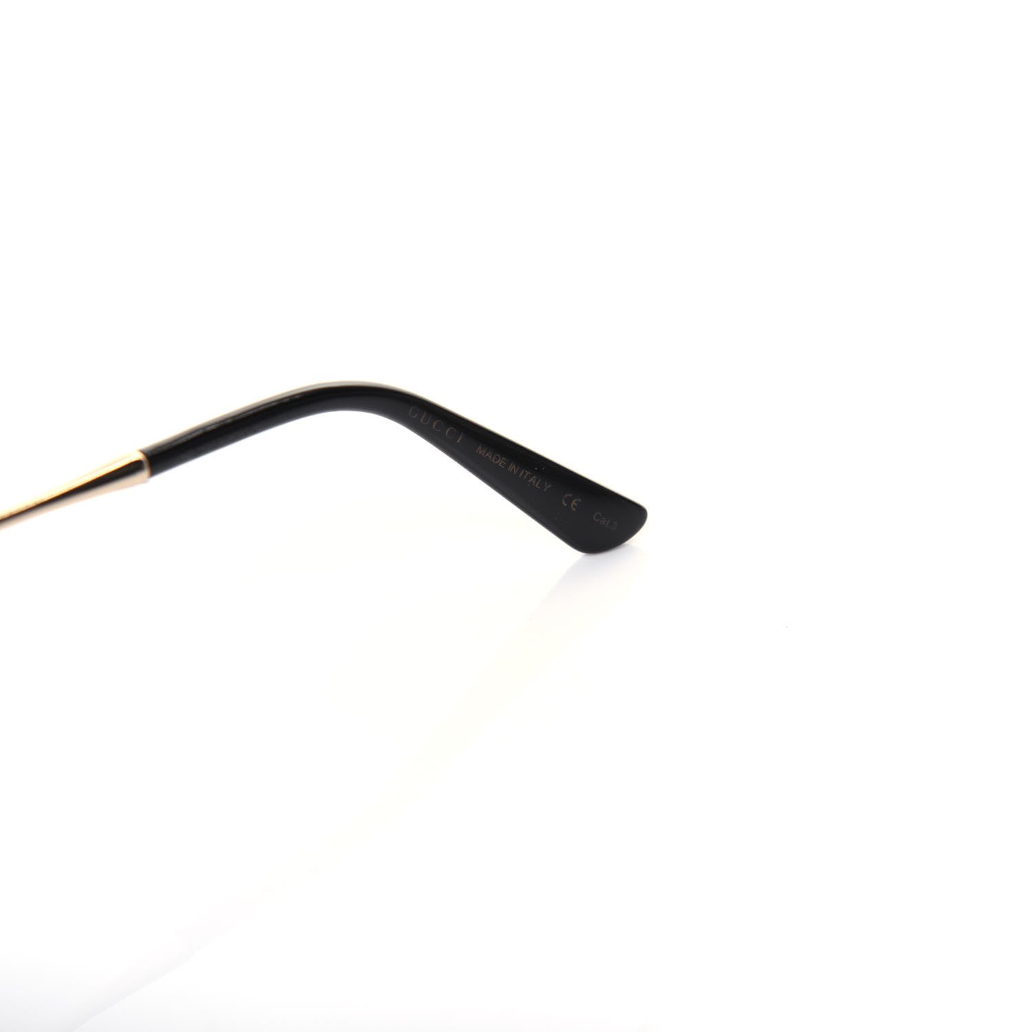 Gucci Metal Crystal Cat Eye Sunglasses GG0046S Pink 5 of 6