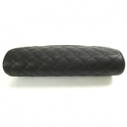 Chanel Caviar Quilted Timeless Clutch Black 4 of 9