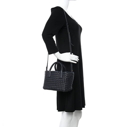 Bottega Veneta BOTTEGA VENETA Nappa Intrecciato Mini Cabat Black 2 of 13