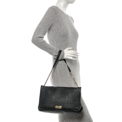 Burberry Signature Grain Large Mildenhall Shoulder Bag Black 2 of 7
