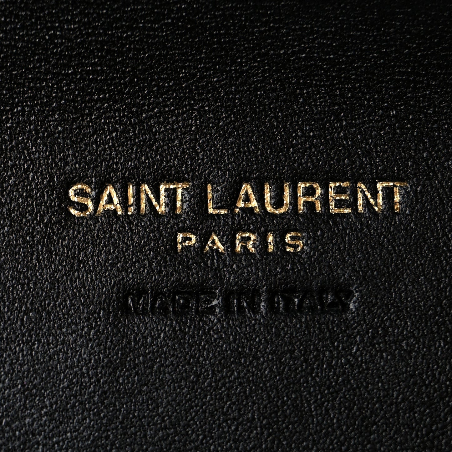 Calfskin Lizard Embossed Paloma Monogram Clutch Black