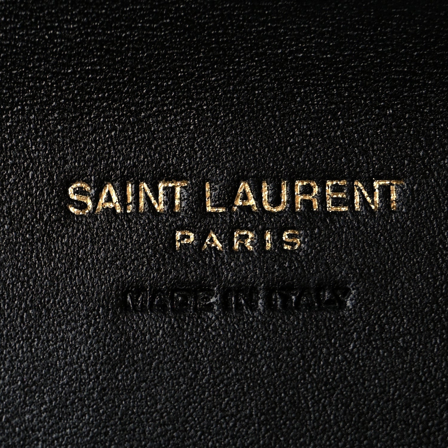 Saint Laurent Calfskin Lizard Embossed Paloma Monogram Clutch Black 6 of 7