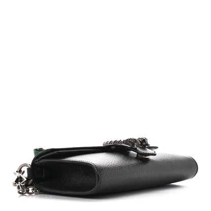 Gucci Dollar Calfskin Web Small Dionysus Crossbody Bag Black 4 of 11