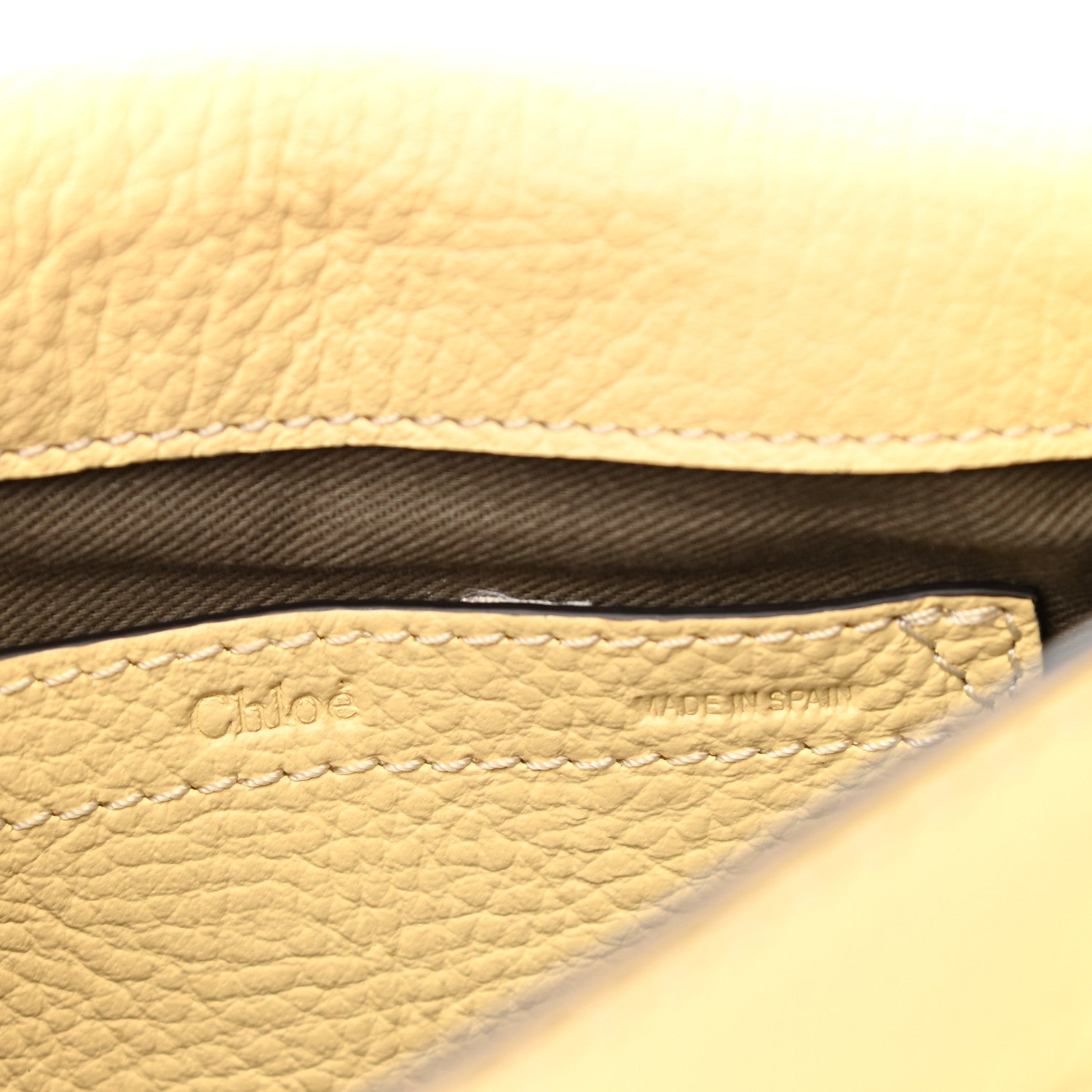 Chloe Calfskin Mini Marcie Round Crossbody Bag Sunlight 5 of 8