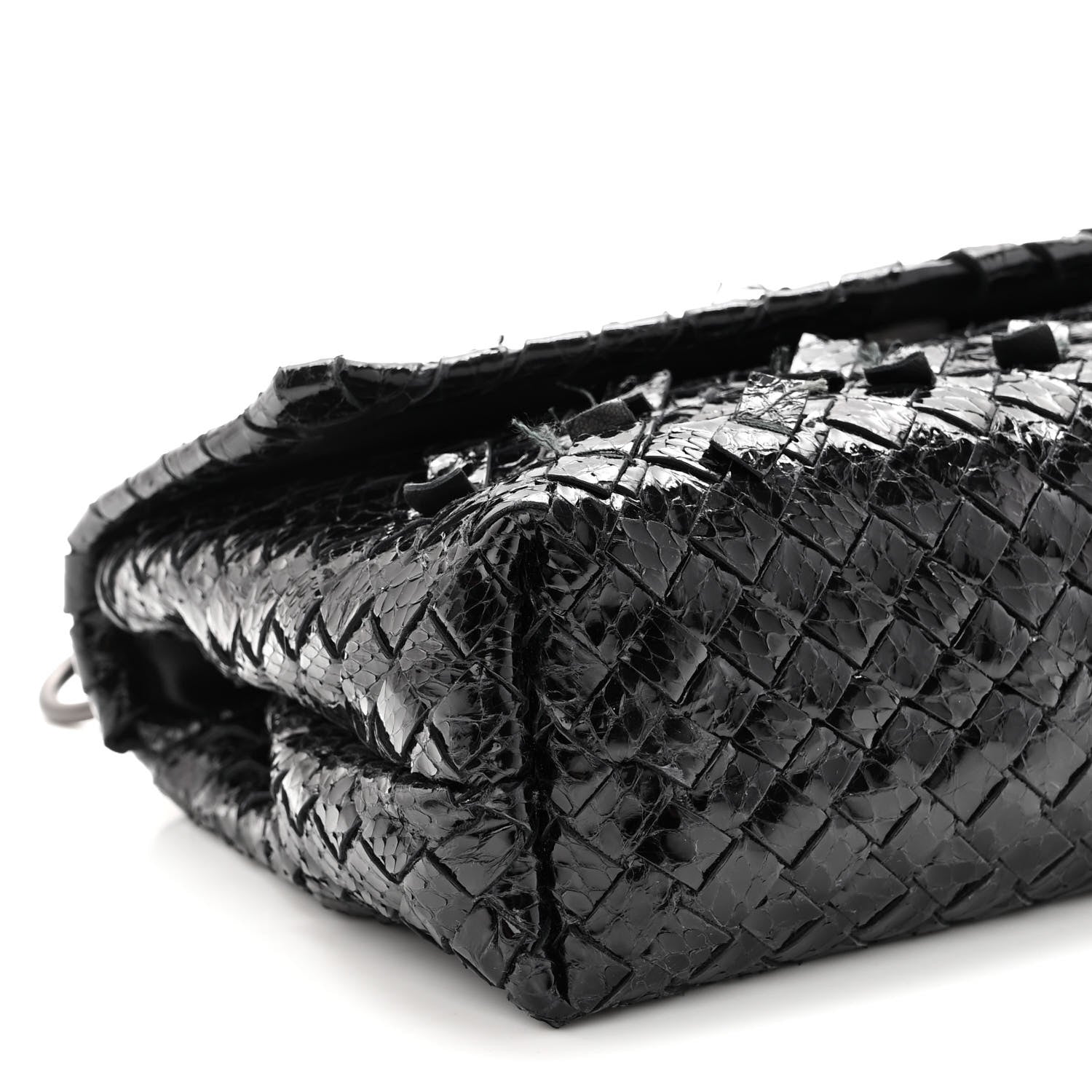 Bottega Veneta Ayers Intrecciato Baby Olimpia Shoulder Bag Black 8 of 10