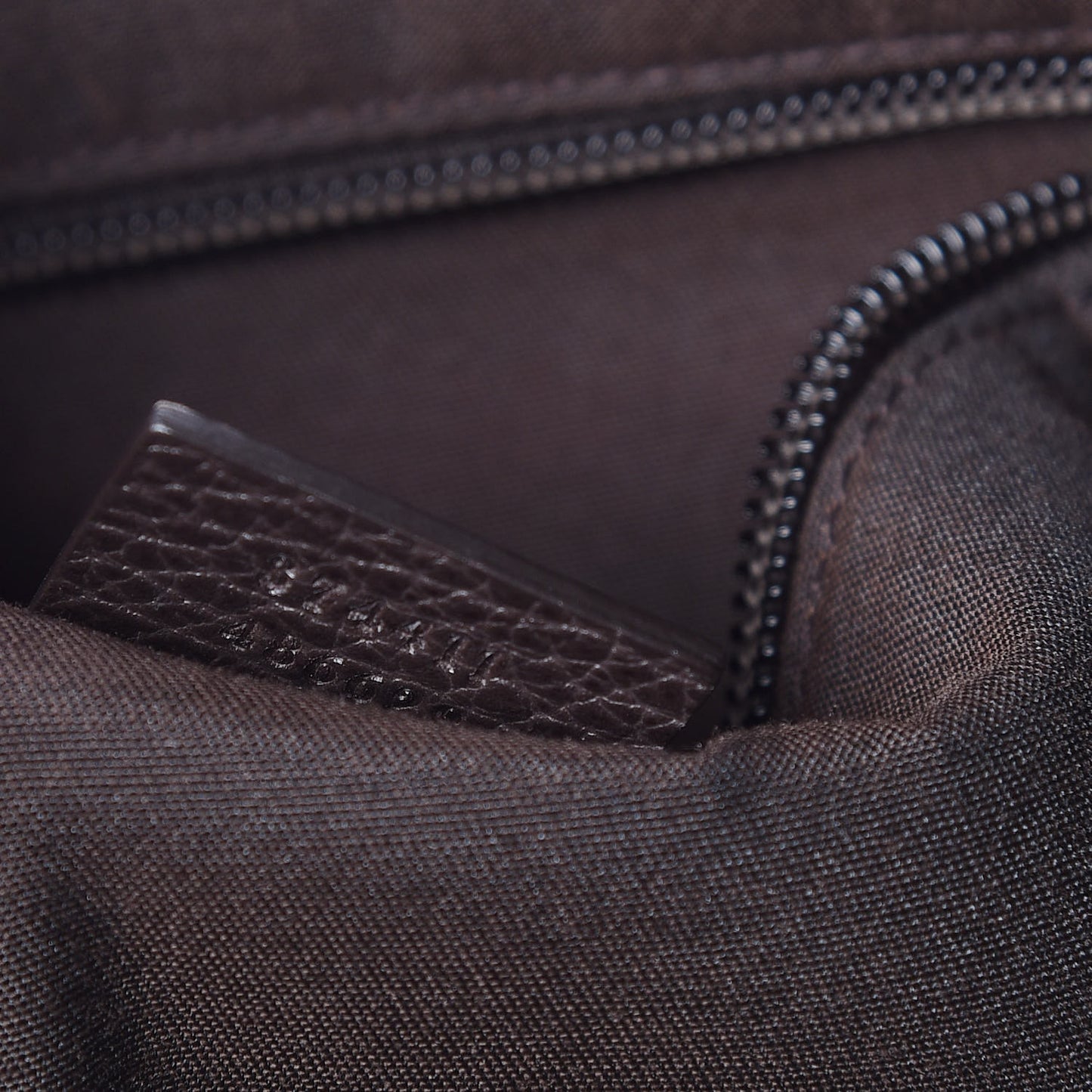 Crystal Monogram Large Flat Messenger Bag Dark Brown