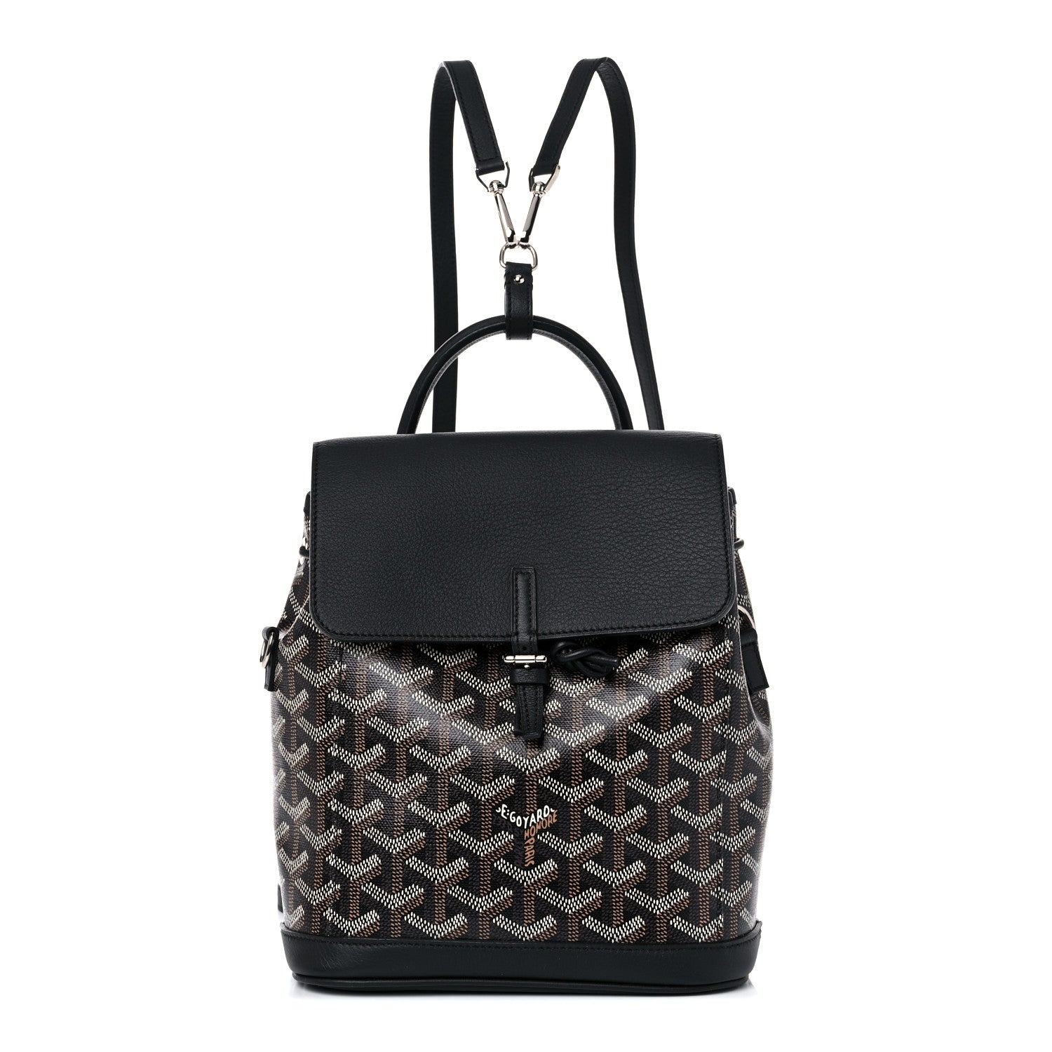 Goyard Goyardine Calfskin Mini Alpin Backpack Black 1 of 7